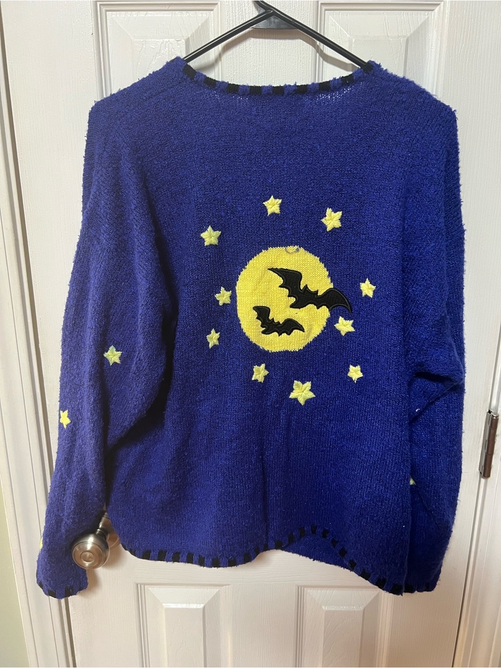 Vintage 90s Halloween Mandal Bay Cardigan - Picture 6 of 7
